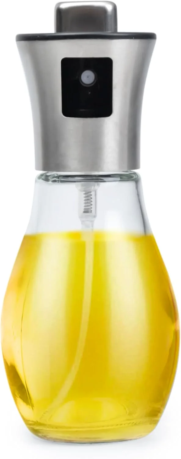 Cuisine Art Cuisine Art Glass Oil Sprayer, 200ml Olive Oil Sprayer Mister, Olive Oil Spray Bottle, Kitchen Gadgets Accessories for Air Fryer, Oil Spritzer, Widely Used for Salad Making, Baking, Frying, BBQ